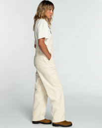 2 Looking For You - Peto de pernera ancha para Mujer Blanco EBJNP00111 Billabong