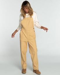 Casual Morning - Wide Leg Dungarees for Women  EBJNP00112