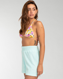 1 Clear Waters - Elastische Shorts für Frauen Blau EBJNS00106 Billabong