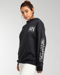 1 Kindness Is Magic - Hoodie for Women Black EBJSF00104 Billabong