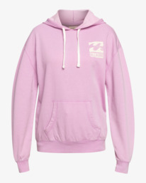 3 Wavy Board - Hoodie voor Dames Purple EBJSF00105 Billabong