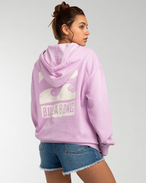 2 Wavy Board - Hoodie voor Dames Purple EBJSF00105 Billabong