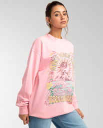 1 Take Me Away - Sweatshirt for Women Pink EBJSF00108 Billabong