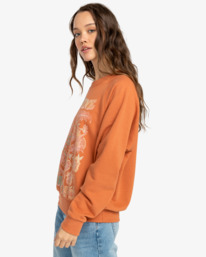 1 Here We Go - Sweatshirt para Mulher Vermelho EBJSF00111 Billabong