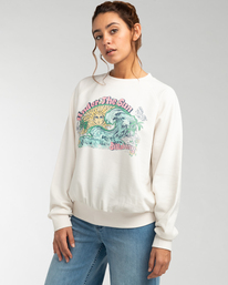 1 Here We Go - Sweatshirt für Frauen Weiss EBJSF00111 Billabong