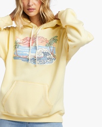 3 Take Me Back - Hoodie for Women Yellow EBJSF00125 Billabong