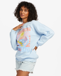 1 Beach Dreams - Sweatshirt für Frauen Blau EBJSF00126 Billabong