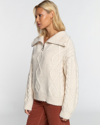 3 Lost Paradise - Trui voor Dames White EBJSW00113 Billabong