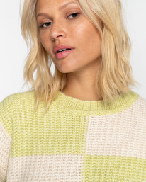 5 So Check - Camisola para Mulher Verde EBJSW00115 Billabong