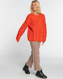 1 Mystic Beach - Jumper for Women Orange EBJSW00116 Billabong