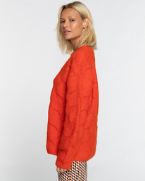 3 Mystic Beach - Jumper for Women Orange EBJSW00116 Billabong