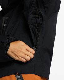 6 A/Div Trooper STX 45K Insulated Snow Jacket Black EBJTJ00113 Billabong