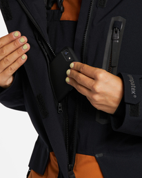 11 Trooper Sympatex 45K Jacket Black EBJTJ00113 Billabong