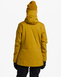 3 A/Div Trooper STX 45K Insulated Snow Jacket Green EBJTJ00113 Billabong