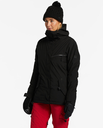 1 A/Div Eclipse 15K Insulated Snow Jacket Black EBJTJ00116 Billabong