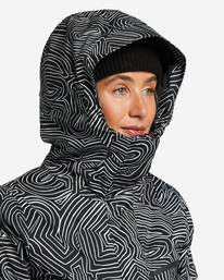 5 A/Div Eclipse 15K Insulated Snow Jacket Black EBJTJ00116 Billabong