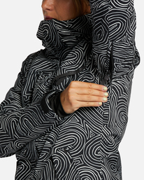 6 A/Div Eclipse 15K Insulated Snow Jacket Black EBJTJ00116 Billabong
