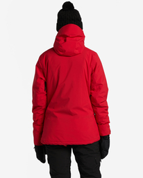 3 A/Div Eclipse 15K Insulated Snow Jacket Red EBJTJ00116 Billabong