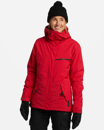 billabong, A/Div Eclipse 15K Insulated Snow Jacket, SCARLET (sca) ECLIPSE JKT EBJTJ00116