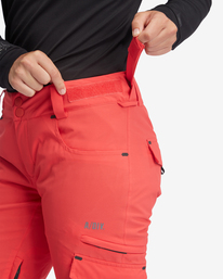 4 Women's Nela Insulated Snow Pants Red EBJTP00100 Billabong