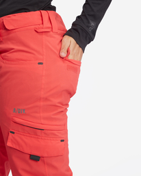 5 Women's Nela Insulated Snow Pants Red EBJTP00100 Billabong