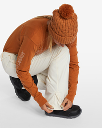 8 A/Div Malla Insulated Snow Pants White EBJTP00108 Billabong