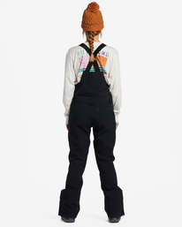 3 A/Div Drifter STX 45K Shell Bib Snow Pants Black EBJTP00109 Billabong