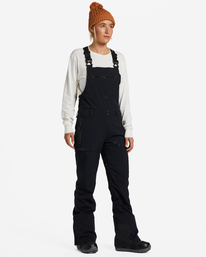 2 A/Div Drifter STX 45K Shell Bib Snow Pants Black EBJTP00109 Billabong
