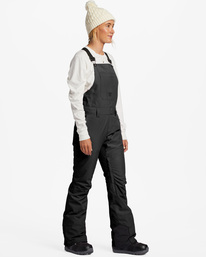 1 A/Div Riva 10K Insulated Bib Snow Pants Black EBJTP00111 Billabong