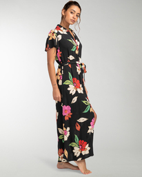 3 Sweet Day - Maxi Shirt Dress for Women Black EBJWD00109 Billabong