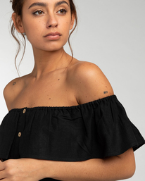 4 Sunny Side - Mini Dress for Women Black EBJWD00115 Billabong
