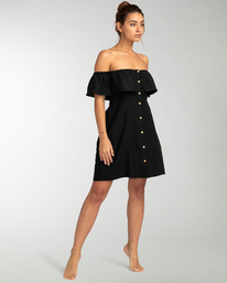 1 Sunny Side - Mini Dress for Women Black EBJWD00115 Billabong