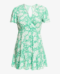 5 Spring Light - Mini Wrap Dress for Women Green EBJWD00120 Billabong