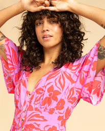 1 Floral Dream - Midi Dress for Women Purple EBJWD00127 Billabong