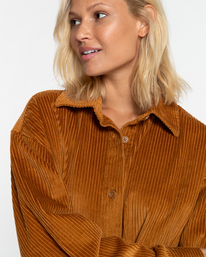 4 Winter Waves - Shirt Dress for Women Brown EBJWD00129 Billabong