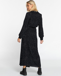 1 Take The Power - Robe portefeuille longue pour Femme Noir EBJWD00132 Billabong