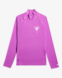 billabong, Tropic Surf - Langärmliger Rashguard mit UPF 50 für Frauen, BRIGHT ORCHID (php0) Tropic Surf - Long Sleeve UPF 50 Rash Vest for Women EBJWR00100