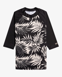 billabong, In Paradise - Kurzarm-Rashguard für Frauen, BLACK MULTI (bml) In Paradise - Short Sleeve Rash Vest for Women EBJWR00104