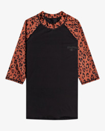 billabong, In Paradise - Kurzarm-Rashguard für Frauen, BLACK PEBBLE (bpb) In Paradise - Short Sleeve Rash Vest for Women EBJWR00104