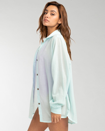 4 Swell - Overshirt for Women Blue EBJWT00102 Billabong
