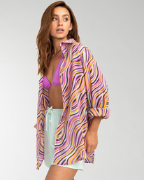 4 Swell - Camisola para Mujer Rosa EBJWT00102 Billabong