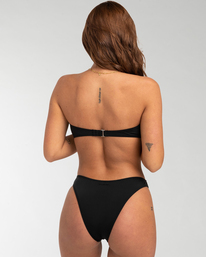 4 Sol Searcher - Bandeau Bikini Top for Women Black EBJX300101 Billabong
