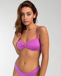 6 Sol Searcher - Bandeau Bikinitop voor Dames Purple EBJX300101 Billabong