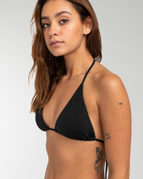 3 Sol Searcher Multi - Triangle-Bikinioberteil für Frauen Schwarz EBJX300103 Billabong