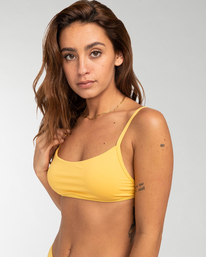 3 Sol Searcher - Bralette Bikinitop voor Dames Yellow EBJX300104 Billabong