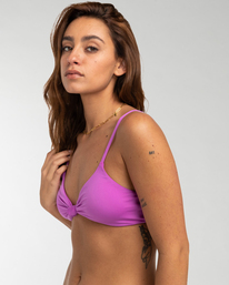 4 Sol Searcher - Triangel bikinitop voor Dames Purple EBJX300106 Billabong