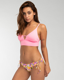 1 Sol Searcher - Cami Bikinitop met V-hals voor Dames Pink EBJX300108 Billabong
