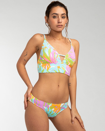 4 Dreamland Rev Tropic - Bikinibroekje, aan twee kanten draagbaar voor Dames Multicolor EBJX400111 Billabong