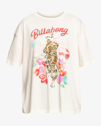 6 Easy Tiger - T-Shirt for Women White EBJZT00108 Billabong