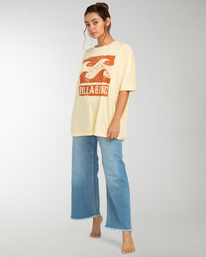 1 Hazy Day - T-shirt pour Femme Jaune EBJZT00113 Billabong